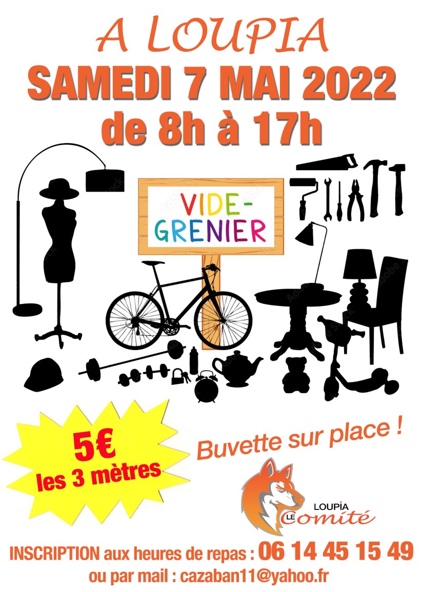 vide-grenier 7 mai 2022